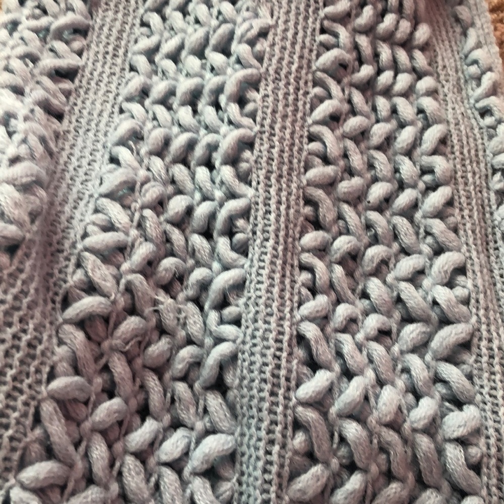 Blue scarf